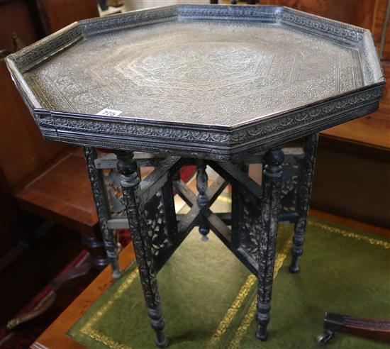 Moorish octagonal table